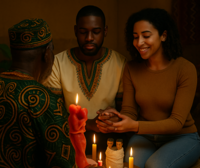 Rituel d’amour puissant avec bougie rouge et photo